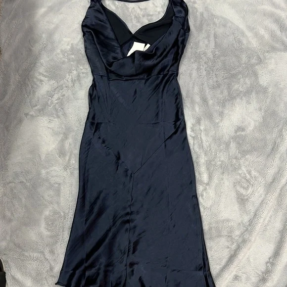 NWT ASOS navy blue dress - Picture 5 of 10